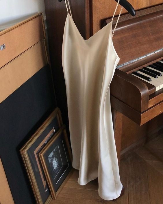 nuisette en satin de soie