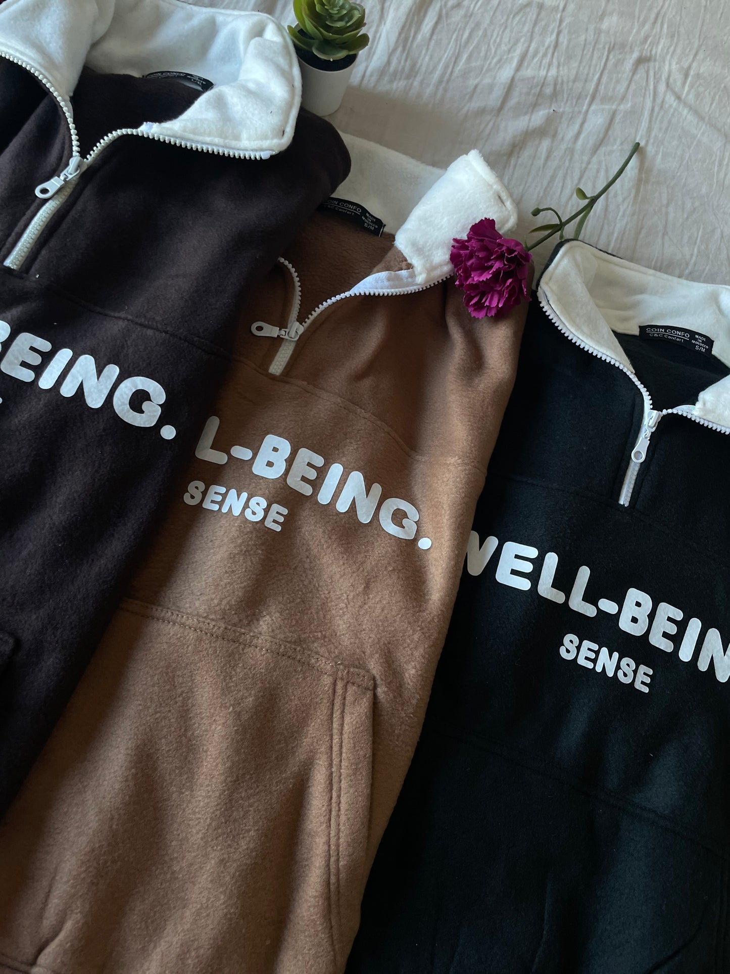 sweat polaire de bloc