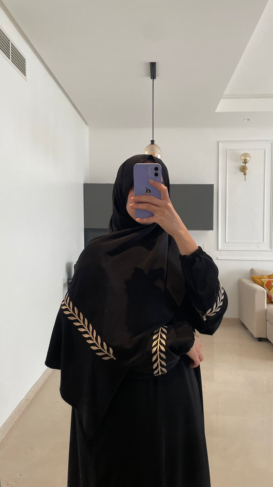Abaya brodée