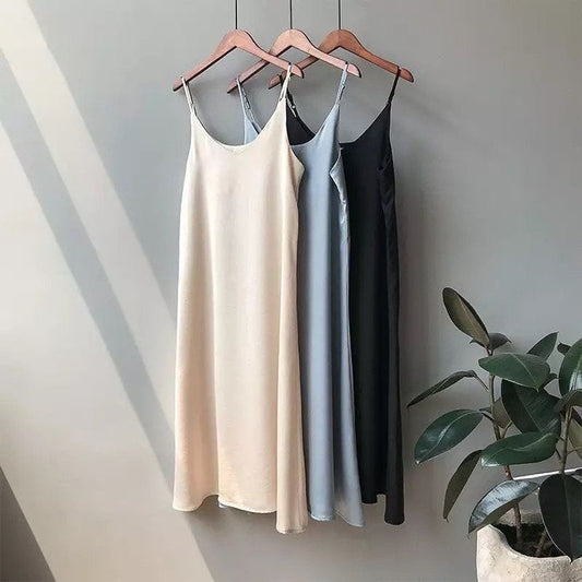nuisette en satin de soie