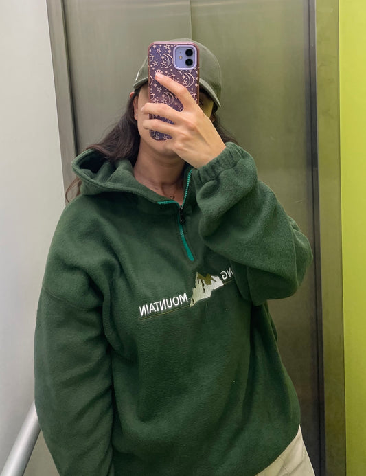 capuche polaire de bloc